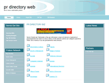 Tablet Screenshot of prdirectory.biz