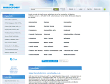 Tablet Screenshot of prdirectory.com.ar